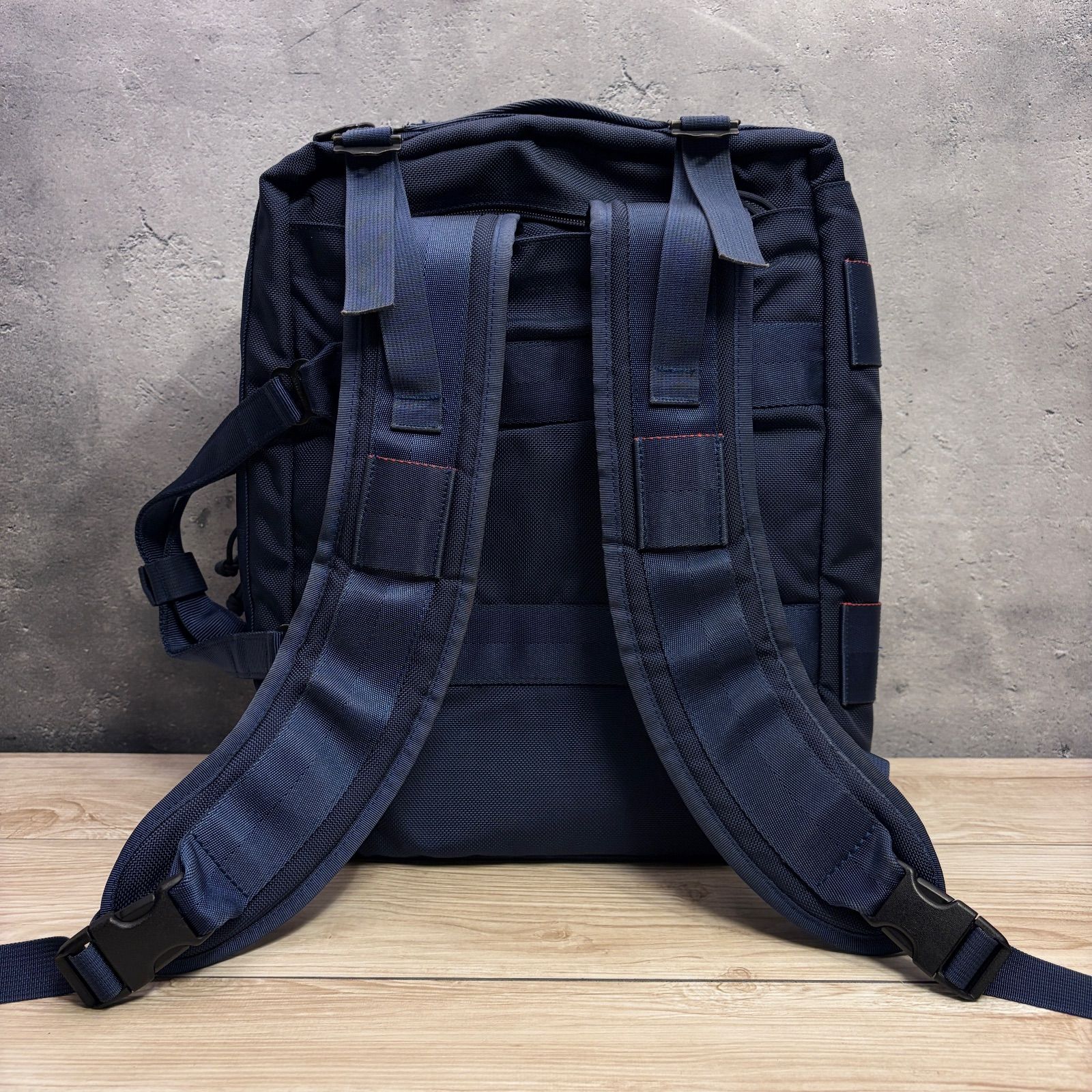✨BEAMS PLUS 別注 BRIEFING ブリーフィング 3WAY バッグ ネイビー 