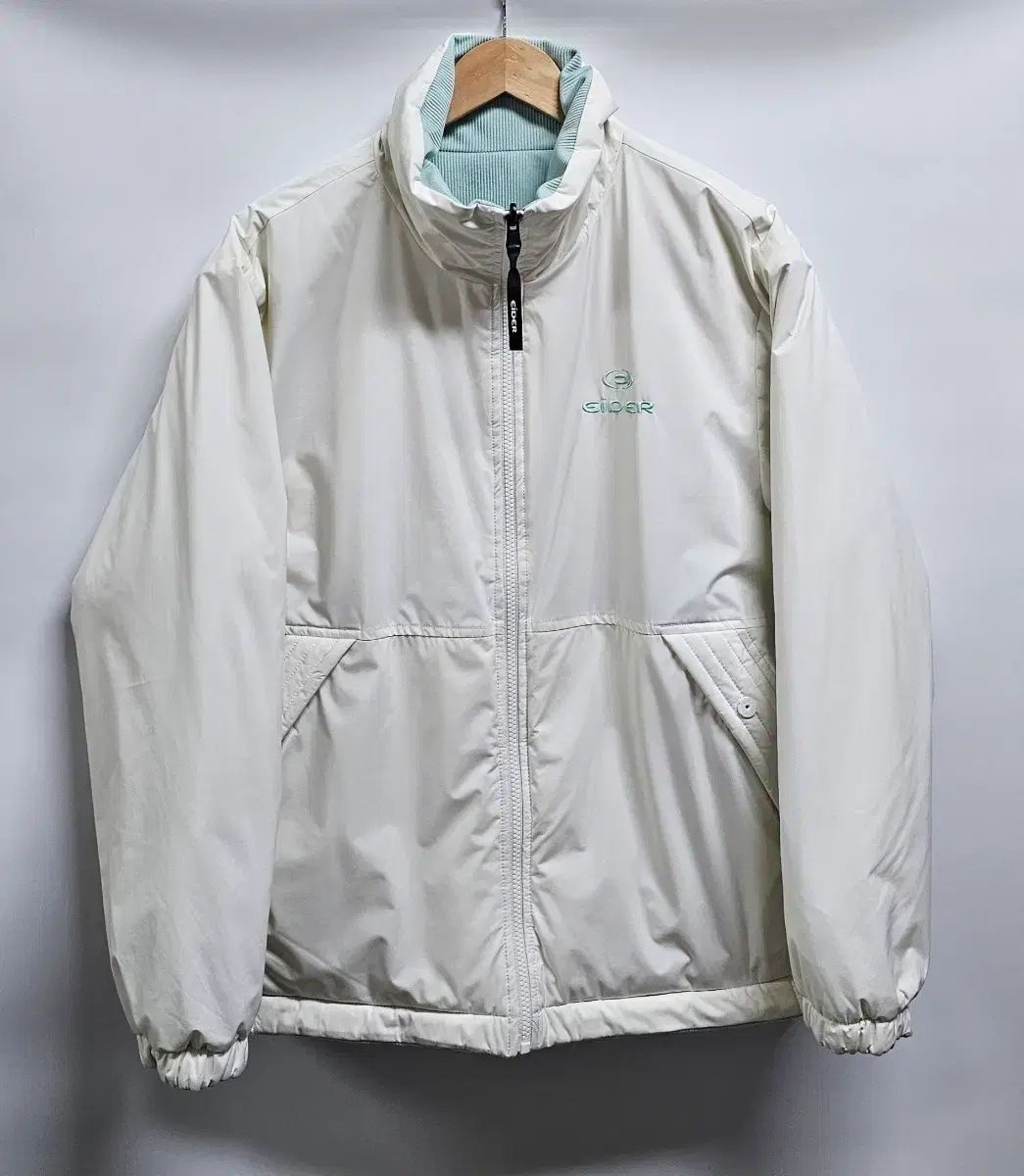 アイダー リバーシブル コーデュロイ グースダウン M