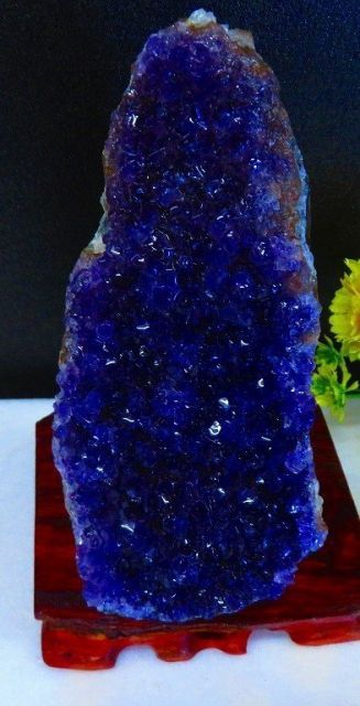 ウルグアイ産☆ 天然水晶☆絶品超濃い濃い超美しい☆アメジスト