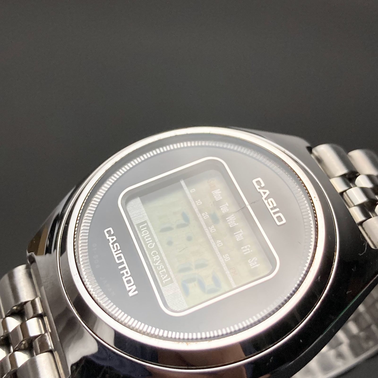 稼働品 CASIO カシオ カシオトロン CASIOTRON 01-502 デジタル 腕時計