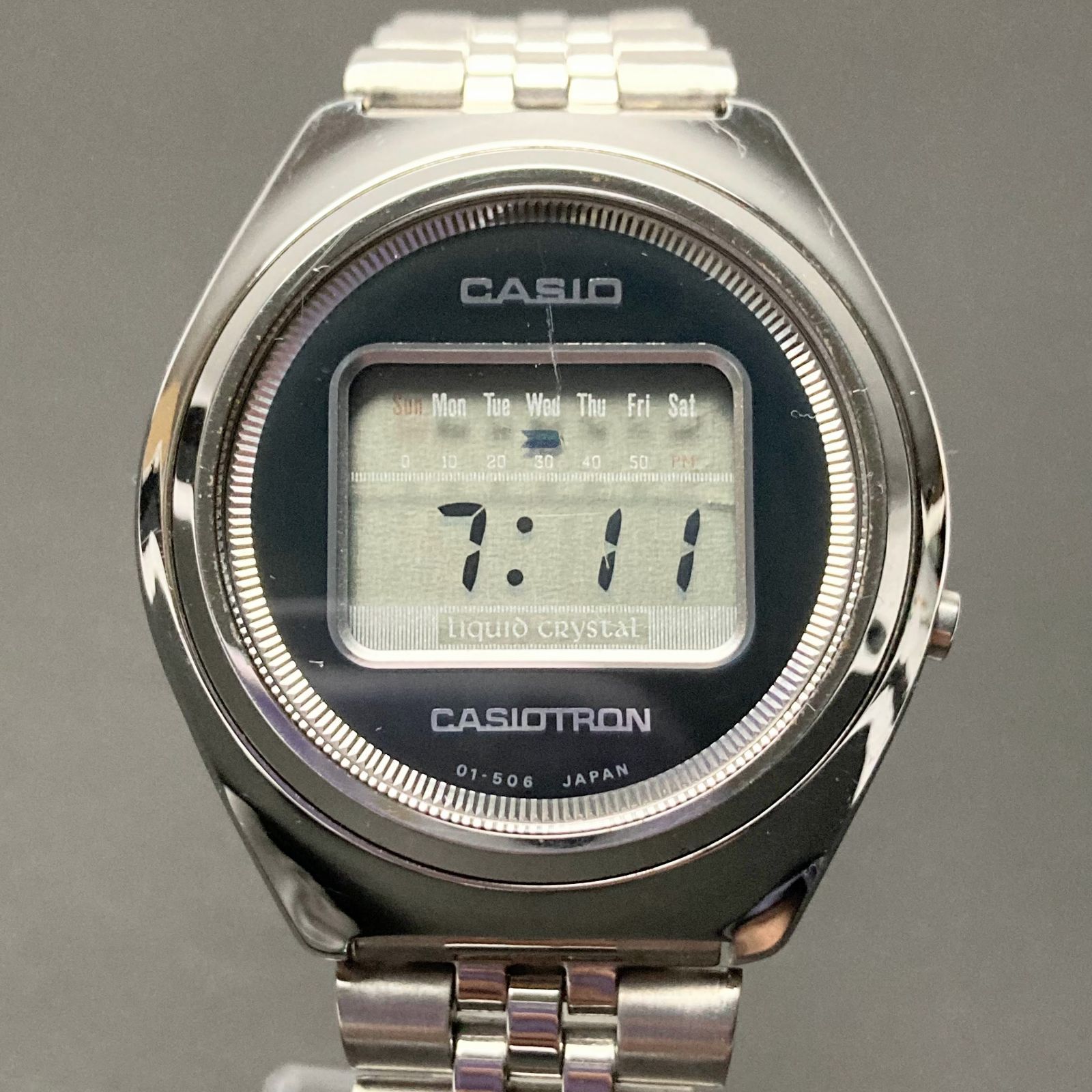 Casiotron カシオトロン01-502 稼働中　美品 稼働品 CASIO カシオ カシオトロン CASIOTRON 01-502 デジタル 腕時計