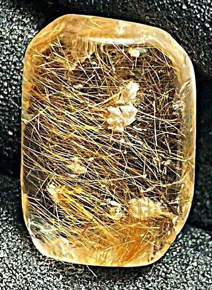 直径48.2㍉ タイチンルチルクォーツ 大量のルチル金針で出来た天然洞 貴重 上質EU製☆ROBEAN☆定価135万円☆天然タイチンルチルクォーツ太金針