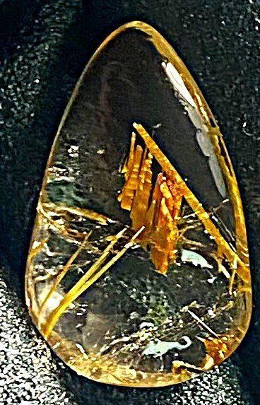 上質EU製☆ROBEAN☆定価135万円☆天然タイチンルチルクォーツ太金針