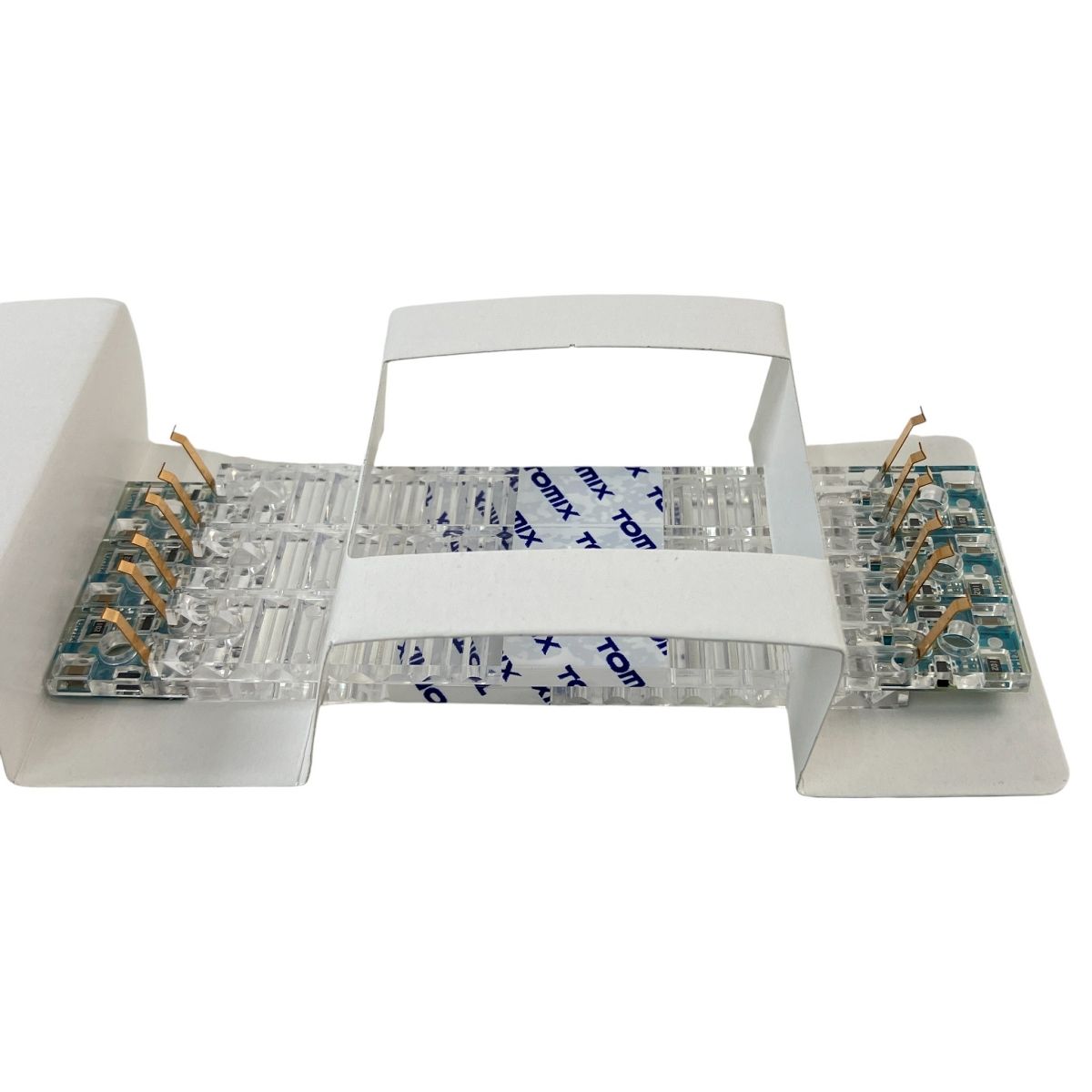 TOMIX 0795 HO-C 20 室内照明ユニット E 白色 6本入 密自連TNカプラー 車両パーツ 3点セット HOゲージ 鉄道模型 エアブラシ 都市模型