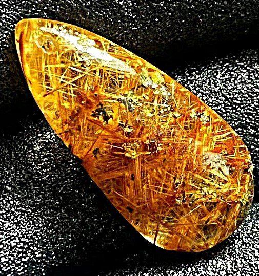 上質EU製☆ROBEAN☆定価135万円☆天然タイチンルチルクォーツ太金針