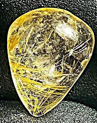 上質EU製☆ROBEAN☆定価135万円☆天然タイチンルチルクォーツ太金針