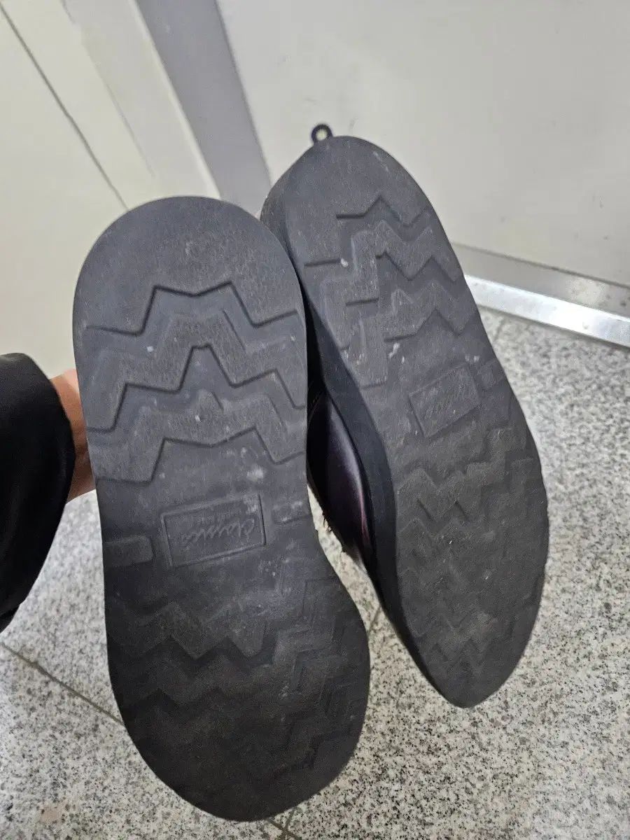 バーガンディ THE B ドビ 靴 265