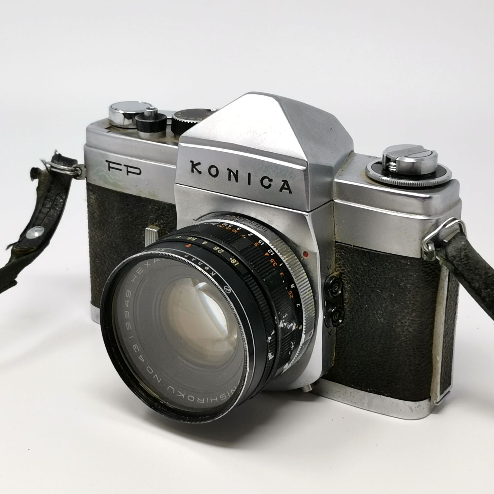 KONICA FP フィルムカメラ フィルムないため動作未確認 管理番号
