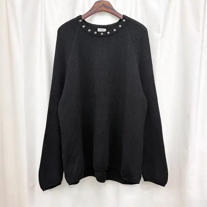 Saint Laurent サンローラン 14 F|W スタッズ ニット セーター