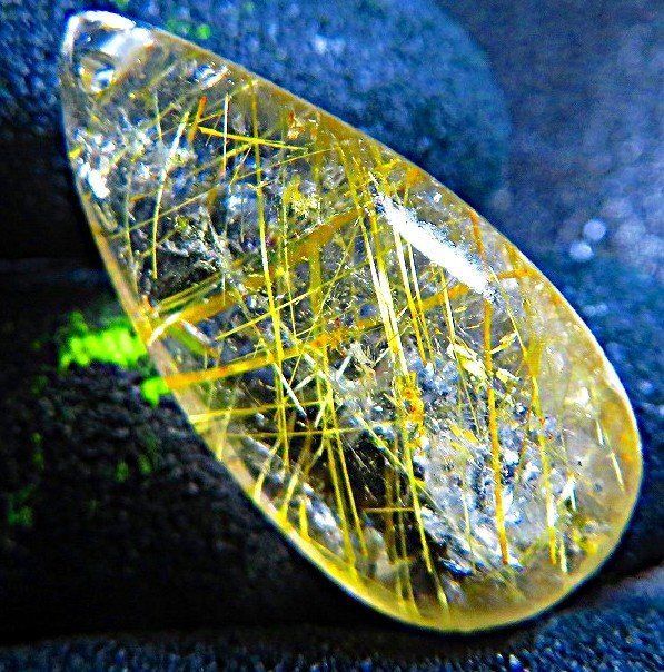 上質EU製☆ROBEAN☆定価55万円☆天然タイチンルチルクォーツ太金針水晶