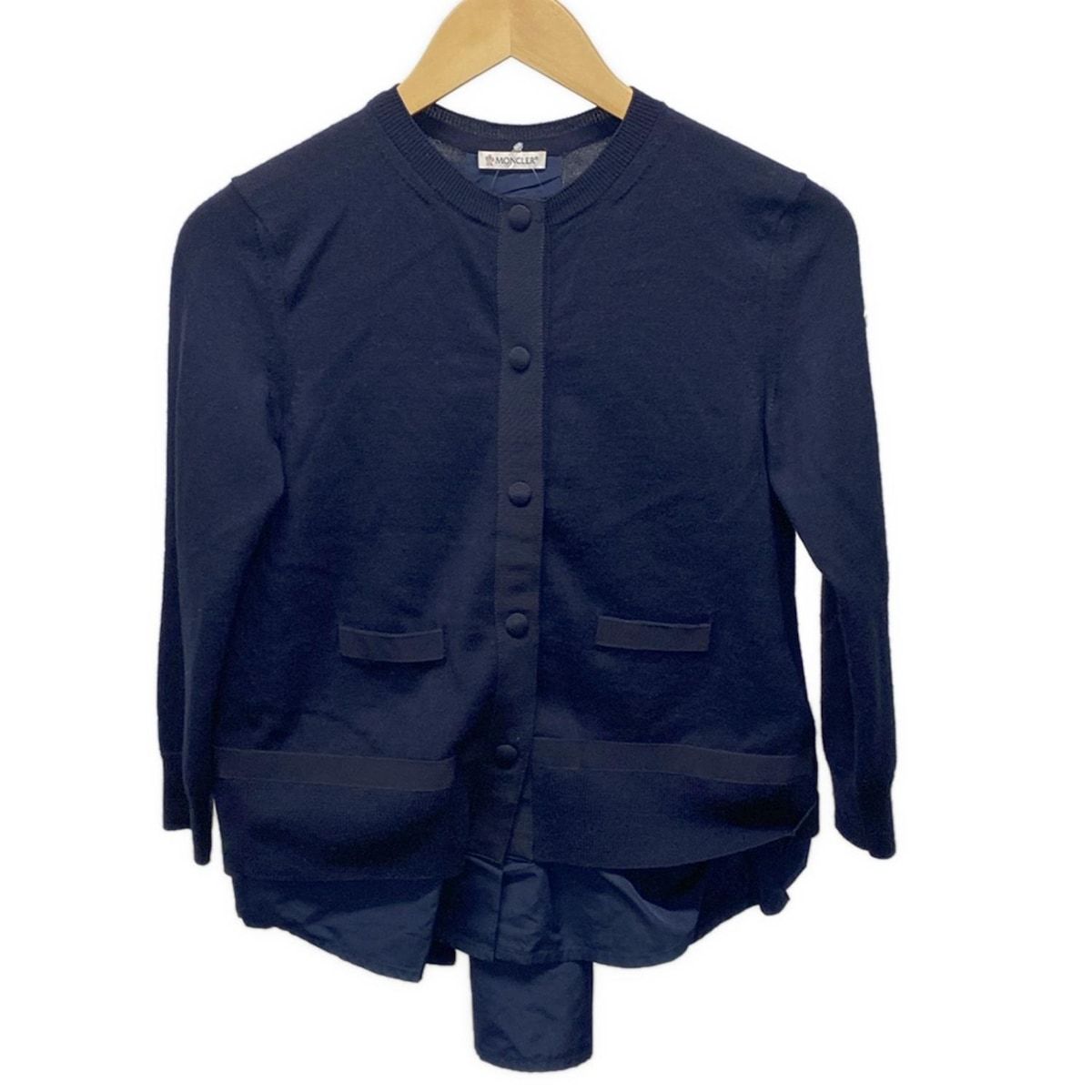 MONCLER モンクレール カーディガン サイズXS レディース MAGLIONE TRICOT CARDIGAN マリオーネトリコットカーディガン 七分袖