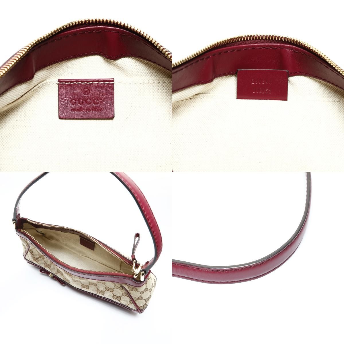 GUCCI グッチ ショルダーバッグ GG キャンバス アクセサリーポーチ