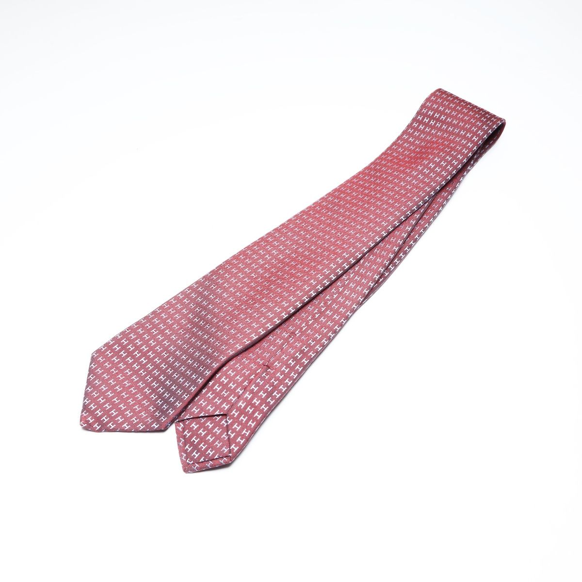 【HERMES】エルメス H柄 ネクタイ 楽天市場】HERMES エルメス ネクタイ H柄 Hモチーフ シルク100% ブルー