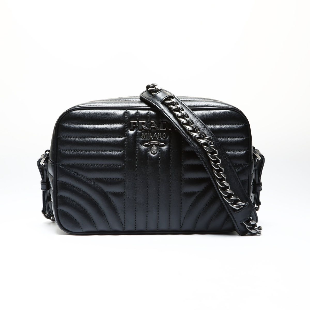 PRADA プラダ ショルダーバッグ レザー ダイアグラム 1 BH 083 カメラバッグ