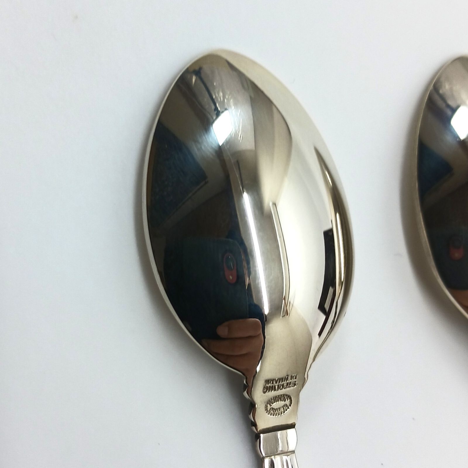 【未使用】ジョージジェンセン エコーン コーヒー&ティースプーン2本組 925S 未使用】ジョージジェンセン エコーン コーヒー&ティースプーン2本組