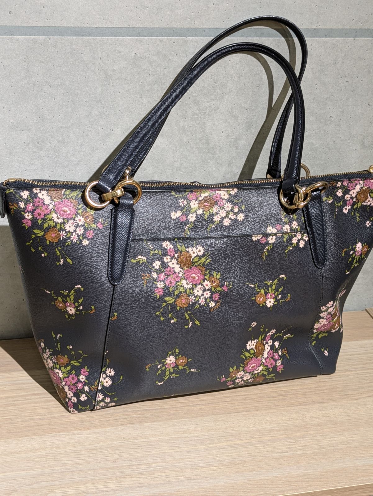 コーチ 花柄 トートバッグ F 28965