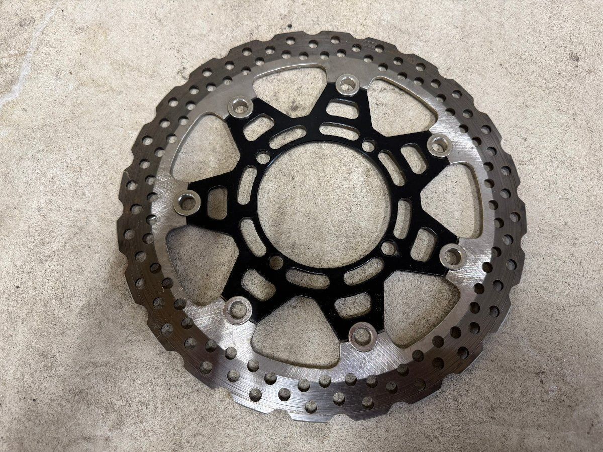 Dトラッカー　フロントブレーキディスク300mm DトラッカーX 純正 フロントブレーキ ディスクローター 摩耗少 - メルカリ