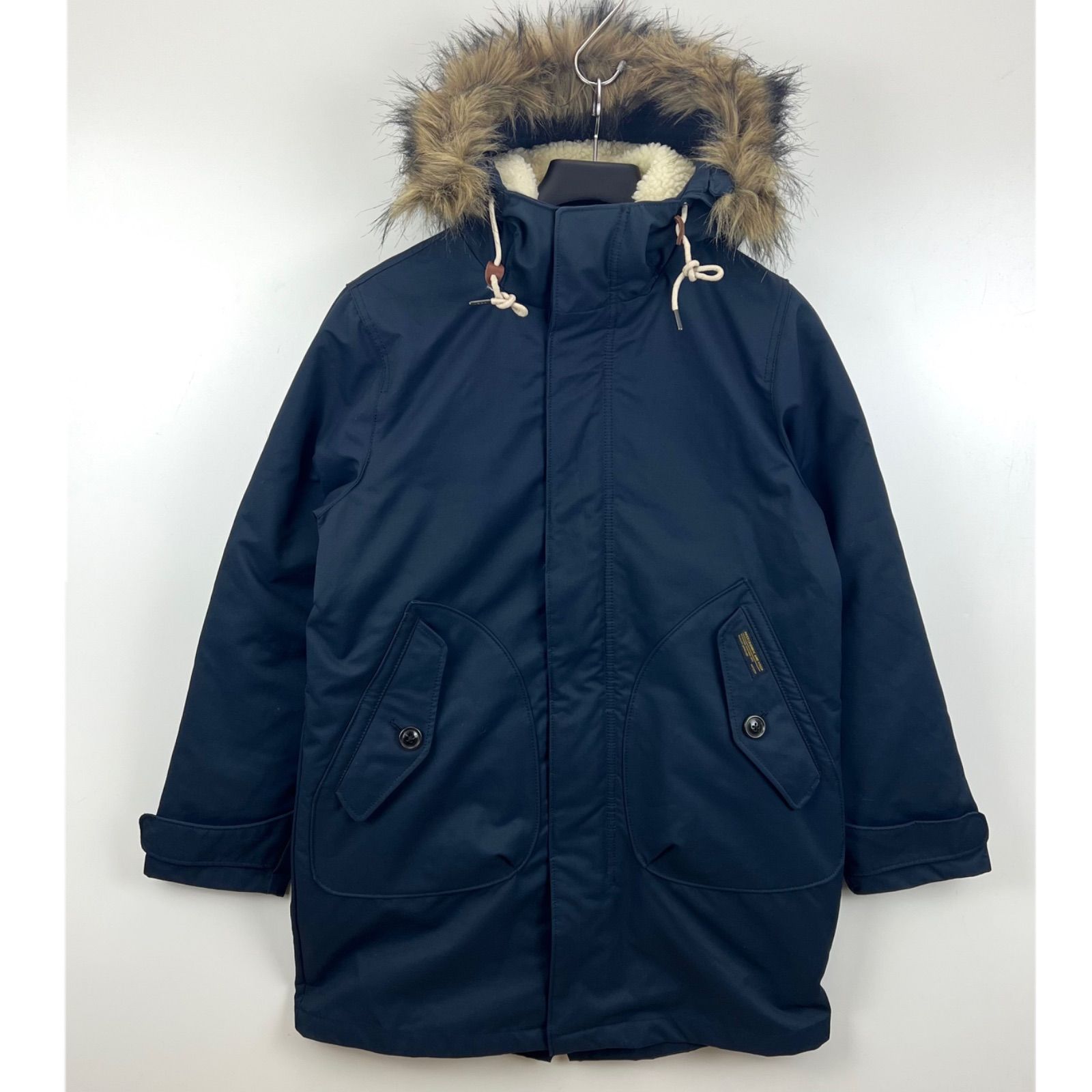 ABERCROMBIE&FITCH A&F Fur hoodie down coat XS アバクロ