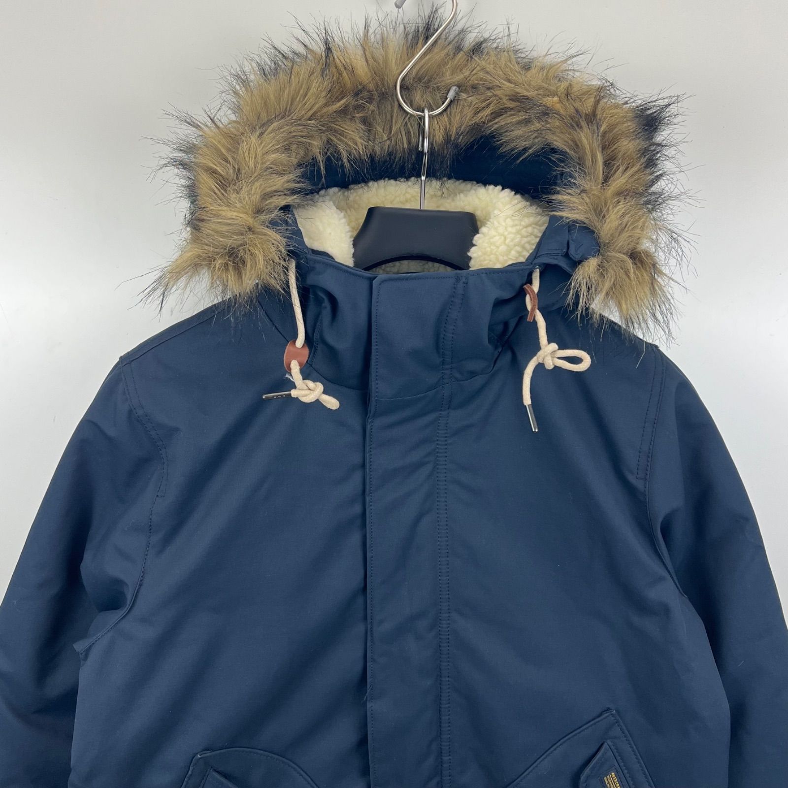 ABERCROMBIE&FITCH A&F Fur hoodie down coat XS アバクロ