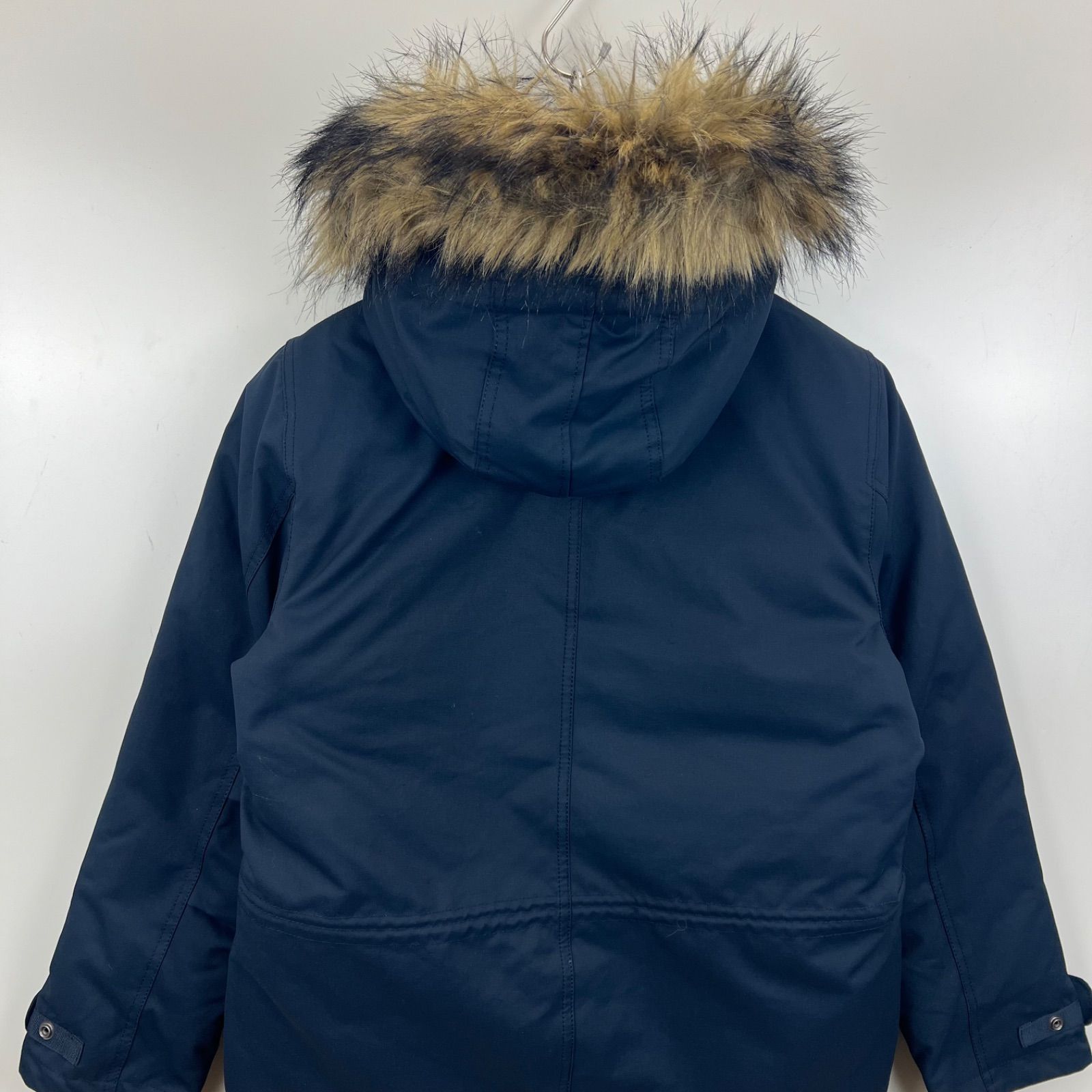 ABERCROMBIE&FITCH A&F Fur hoodie down coat XS アバクロ