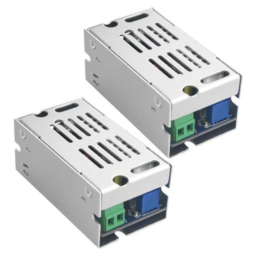 WMYCONGCONG2個DC-DC降圧コンバータモジュール降圧レギュレータ8-55V入力〜1-35V出力電圧調整可能なコンバータ降圧電源ボードモジュール200W15A降圧型電源安定器