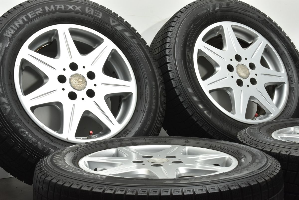 アルファード エクストレイル などに PROGET 16 in 6.5 J 22 PCD 114.3 ダンロップ ウインターマックス 03 215|65 R ヴェルファイア