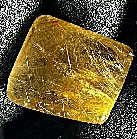 上質EU製☆ROBEAN☆定価135万円☆天然タイチンルチルクォーツ太金針