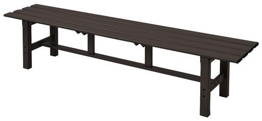 ガーデンマスター Gardenmaster アルミ縁台幅180 x奥行36 x高さ40 cmガーデンベンチガーデンチェアバルコニー軽量踏み台足場台デッキお庭ガーデンマスターダークブラウンABT-180