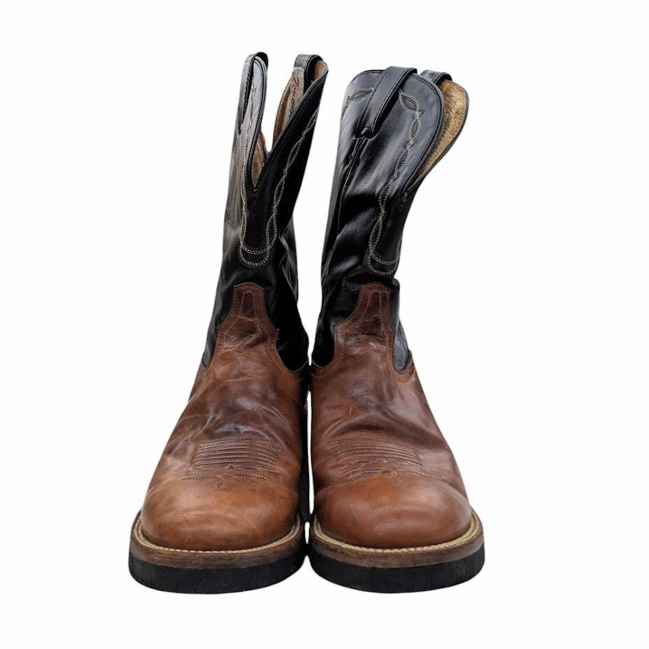 TONY LAMA トニーラマ ウエスタンブーツ ブラウン ブラック サイズ