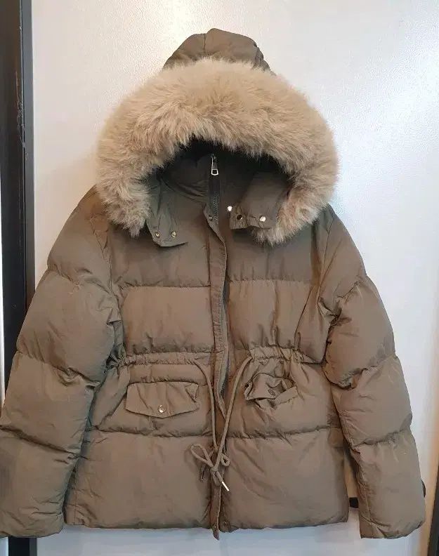 BNXフードファーシャーリングダウンジャケット