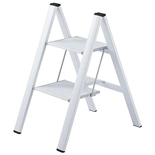 Hasegawa スリムステップ2段ホワイトSJ-2 d WH 17655 2段 56 cm