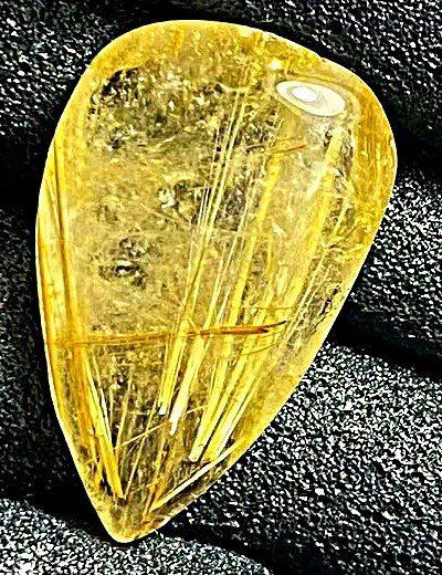 上質EU製☆ROBEAN☆定価135万円☆天然タイチンルチルクォーツ太金針