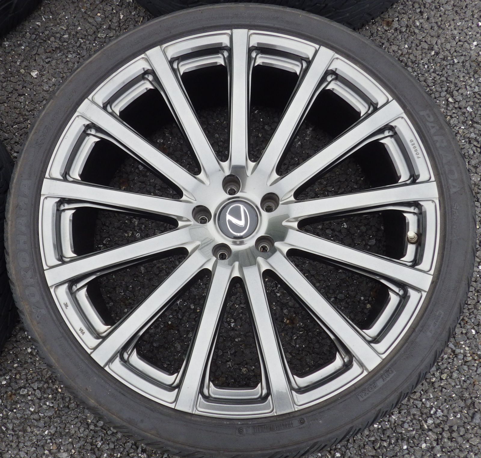 D1640 LEXUS レクサス RX Fスポーツ 純正オプション TRD 鍛造品 22 