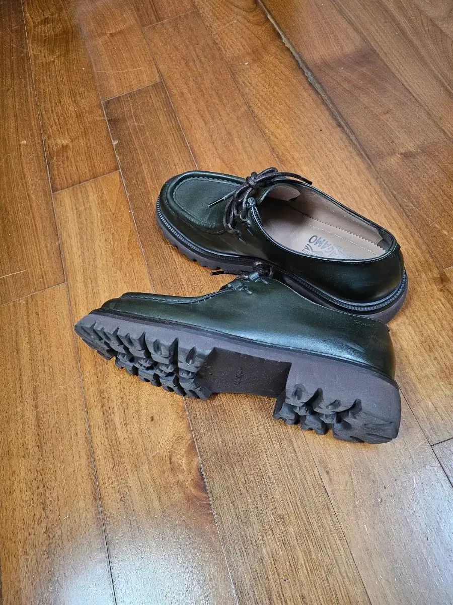 モカシン ダービーシューズ