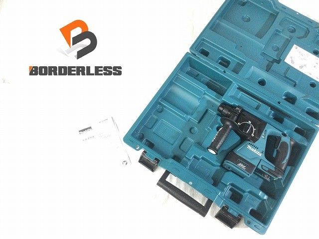 ♥品 makita マキタ 18 V 24 mm 充電式ハンマドリル 本体＋ケース付 コードレス バッテリー式 ハンマードリル120765