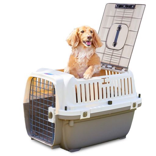 OFT ペットケンネルファーストクラストップオープンクリアL 60 Tクリア 外寸 幅42.5 x奥60.5 x高40 cm本体重量 約 3.2 kg猫キャリー犬キャリーペットキャリーゲージハードキャリー取っ手付き…