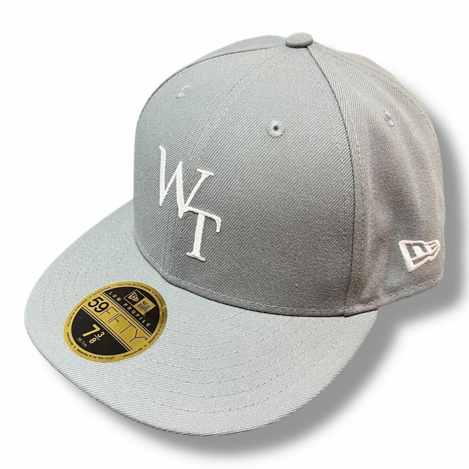 WTAPS 25 AW 59 FIFTY LOW PROFILE 刺繡キャップ 帽子 7 3|8 ダブルタップス -HT 01 グレー 2 6047 M