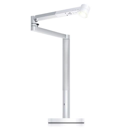 Dyson ダイソン ライトDysonSolarcycleMorphTMデスクライトホワイト|シルバー CD 06 WS LED関節照明卓上ライト人感センサーUSB–C充電器搭載 1台で4つの照明モード 一日中 あなたに適切な光を