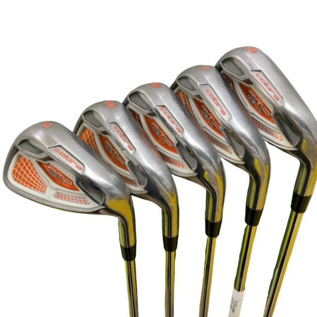 中古】 コブラ cobra AMP CELL 6S(オレンジ) USA アイアンセット IR