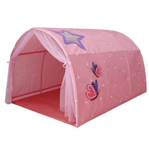 selling sport子供用ベッドテントプレイハウスキッズプレイテント防蚊帳付きプライバシースペース眠っている屋内玩具ゲームハウス寝袋子供用テント収納バッグ付き