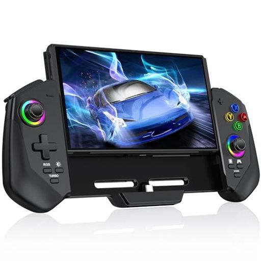 スイッチコントローラー7色RGBライト携帯モード専用コントローラー
