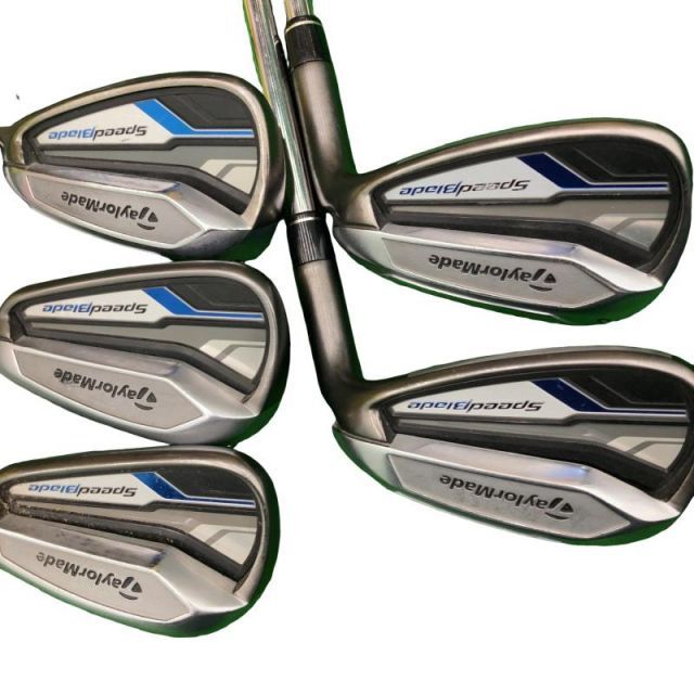 テーラーメイド Speed Blade 6 S アイアンセット IR KBS C-TAPER 90 フレックスS メンズ 男性用 右利き 右用 Cランク ゴルフクラブ