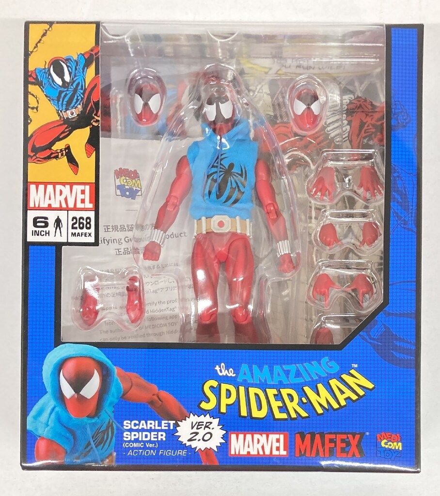 メディコムトイ MAFEX SCARLET SPIDER COMIC VER Ver.2.0 268