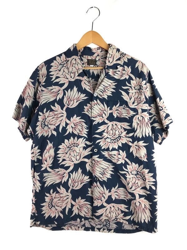 品 デラックスウェア HAWAIAN SHIRT AL-06 ハワイアン シャツ アロハシャツ 半袖シャツ 142-260108-na-21-tag