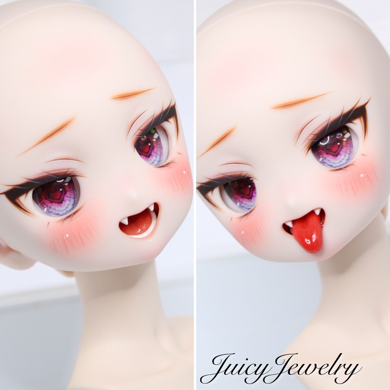 DDH-22 セミホワイト カスタムヘッド ボークス VOLKS DD MDD ドール