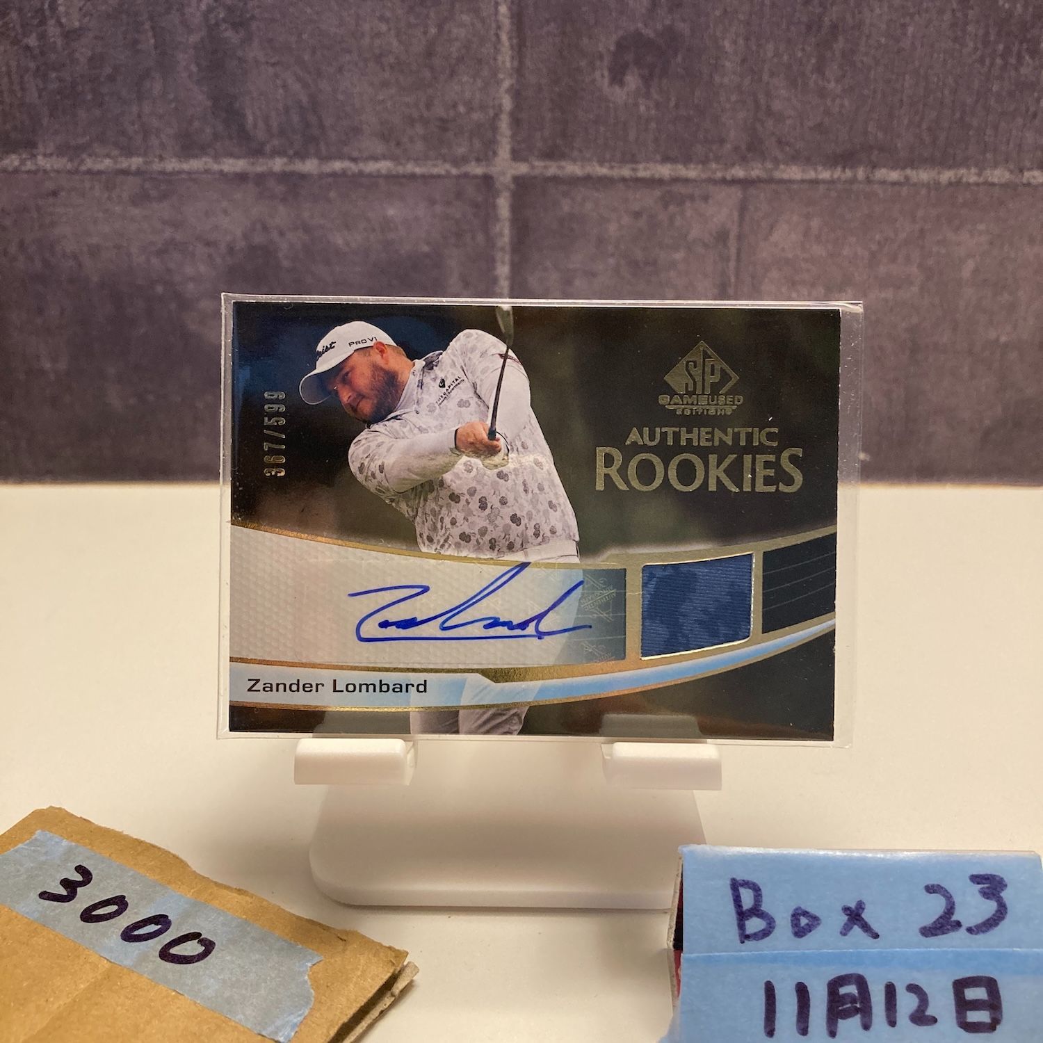 2008 Upper Deck Joel Dahmen 367/599 直筆サインカード Authentic