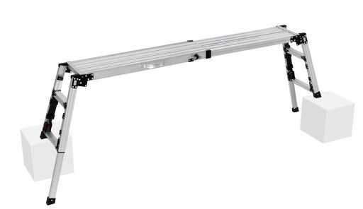 ピカ PiCa ピカコーポレイション足場台脚部伸縮上部操作タイプ天板スライド天板高さ0.55~0.86 m天板長さ108 cm~180 cmアルミスタッピーDXP-S 86 LA