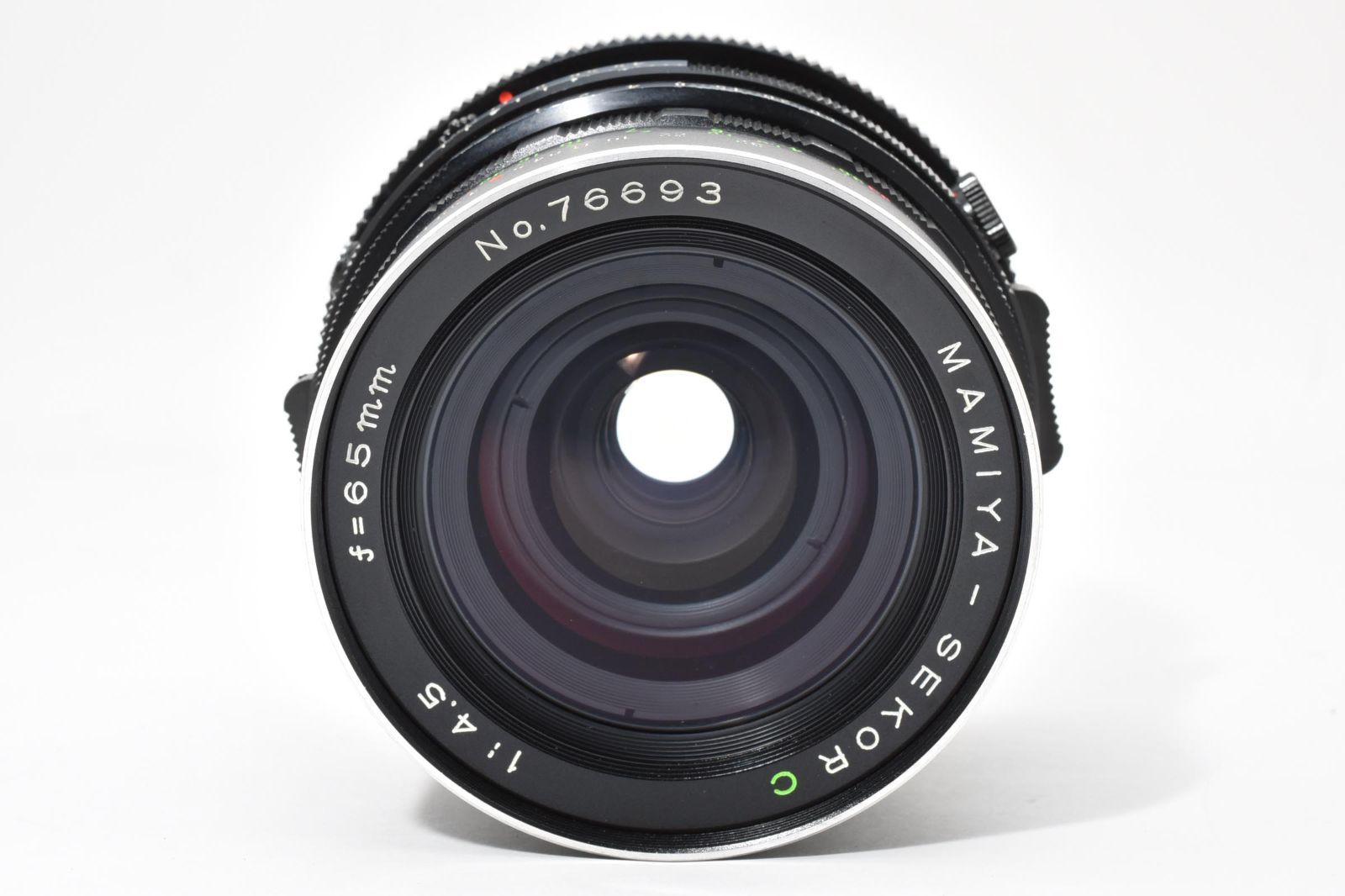 4770 マミヤ Mamiya Sekor C 65mm f/4.5 for RB67 中判レンズ [動作