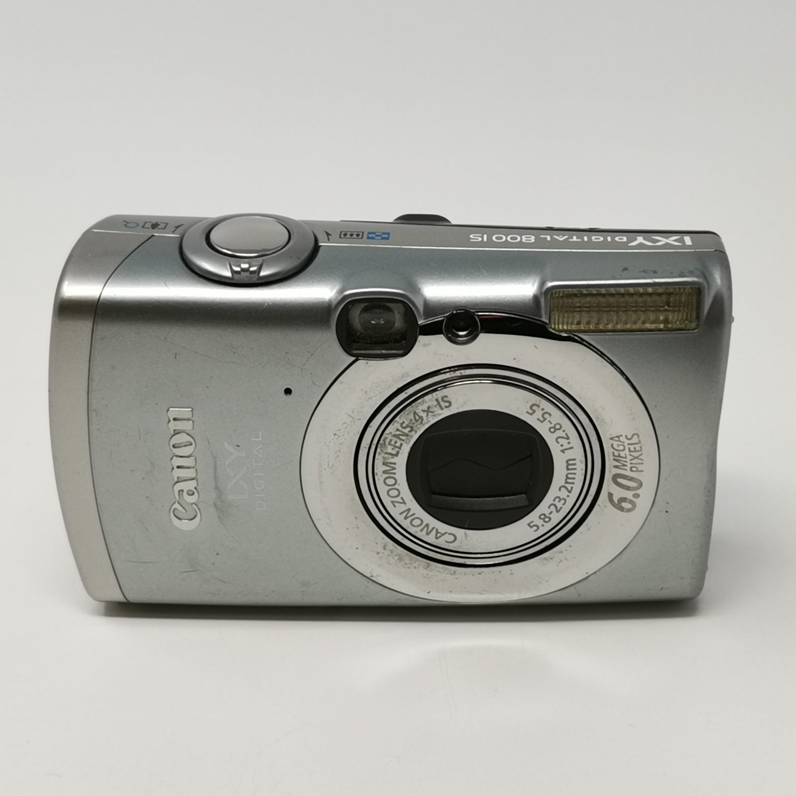 キャノン IXY digital 800 IS デジカメ PC1176 シルバー 動作確認済み