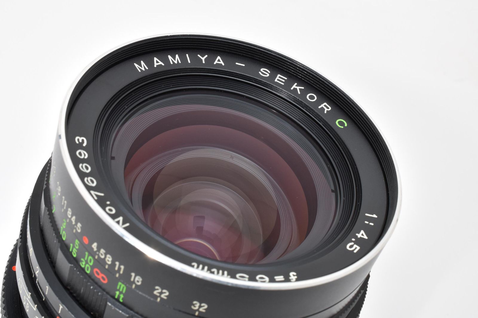 4770 マミヤ Mamiya Sekor C 65mm f/4.5 for RB67 中判レンズ [動作